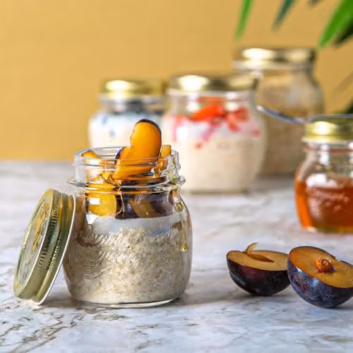 Bormioli Rocco Quattro Stagioni Glass Storage Jars with Screw Top Lids, 250ml, Pack of 3, Transparent – 2