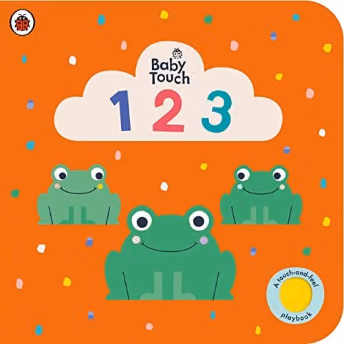 Ladybird Baby Touch 123 Multicolour Touch and Feel Playbook