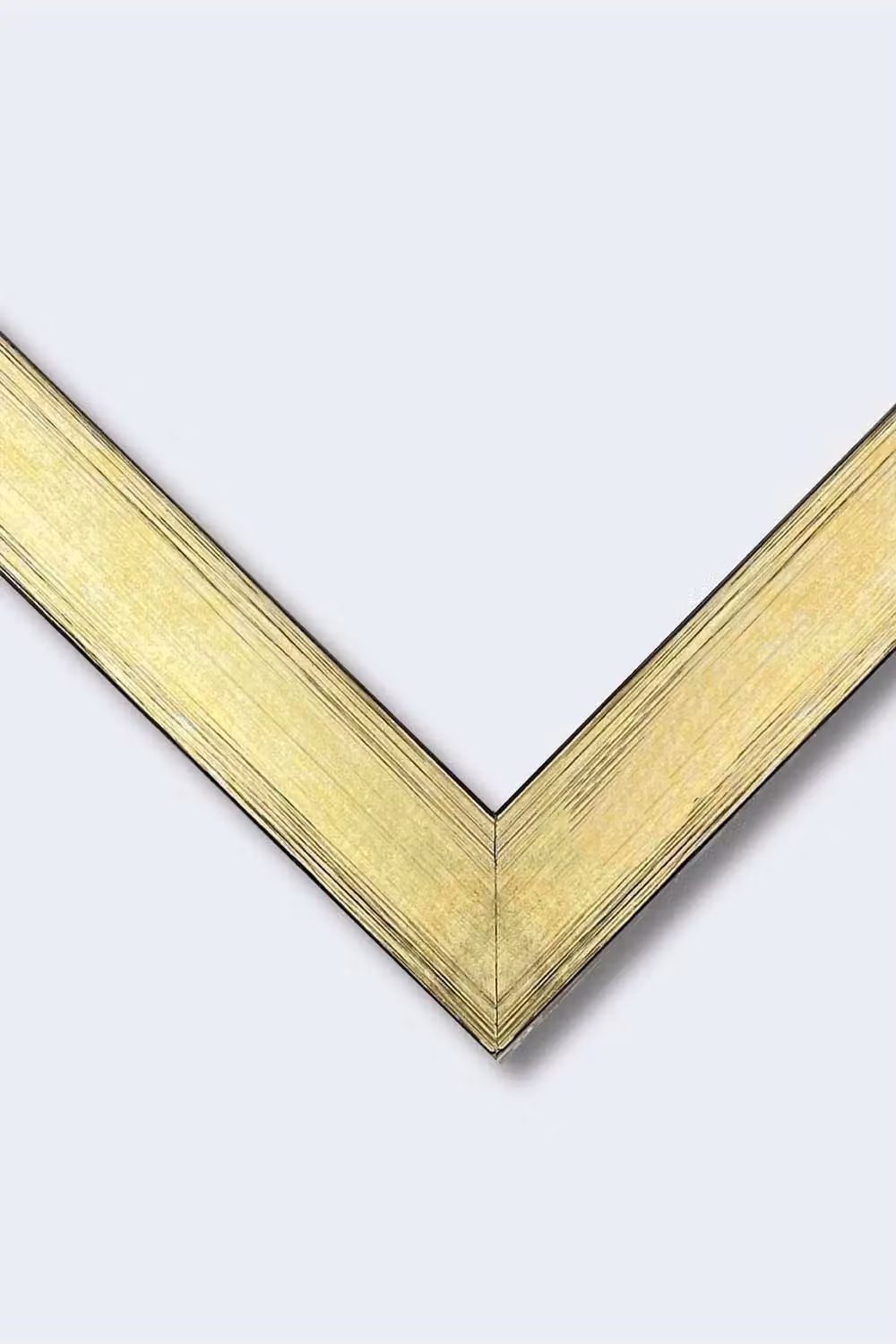 ARTZE Abstract Boho Wall Art in Blue, Beige and Gold with Metallic Gold Frame, W: 45 cm, H: 62 cm, D: 2 cm – 2