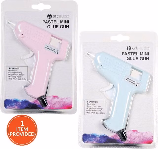 Art Studio Mini Pastel Hot Melt Glue Gun