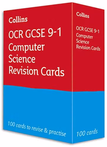 Collins OCR GCSE 9-1 Computer Science Revision Cards, Multicolour
