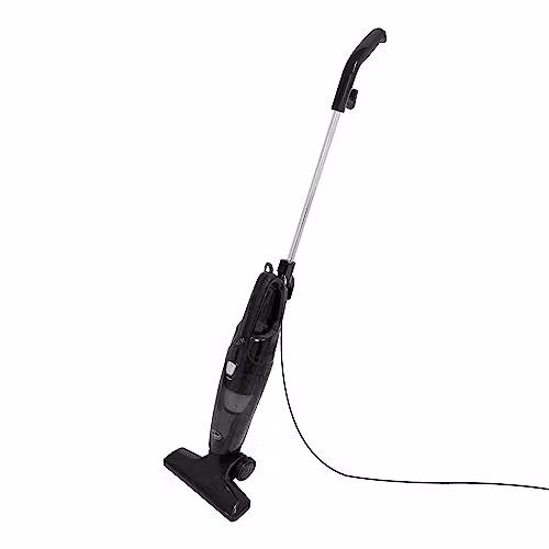 Quest 44839 2-in-1 Bagless Vacuum Cleaner, Black, 600W with HEPA Filter – 1