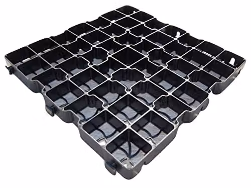 Ecobase Fastfit Garden Building Base Kit, Black, 9x6ft – 2