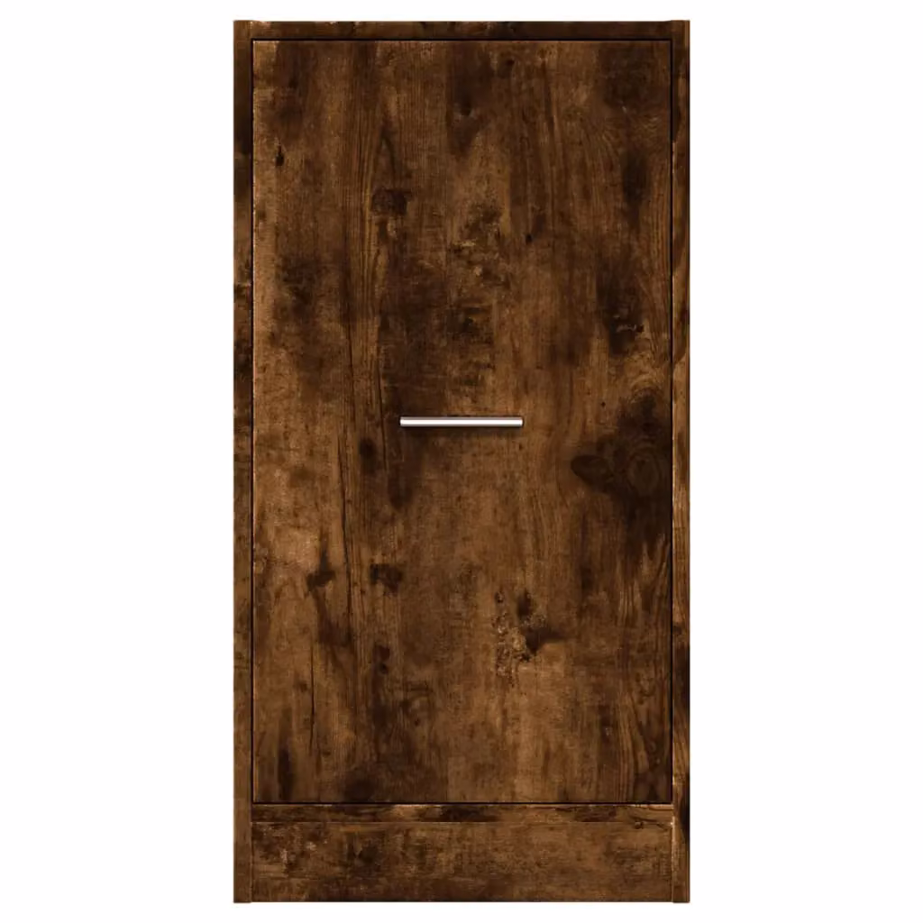 Berkfield Home Apothecary Cabinet in Smoked Oak Brown, W: 40 cm, D: 41 cm, H: 77.5 cm – 4
