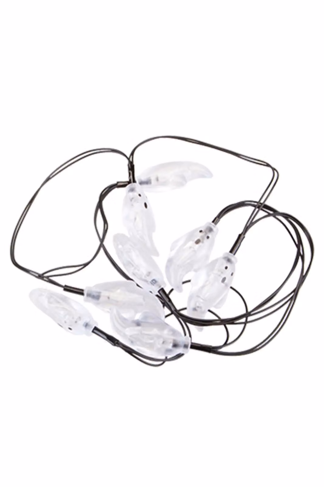 VFM e-Store Halloween Ghost LED Lights, Set of 8, White – 3