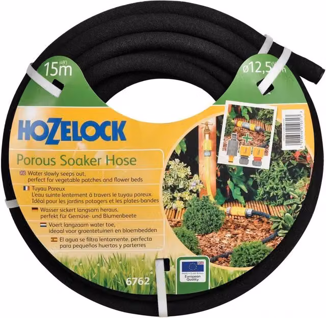 Hozelock Porous Soaker Hose in Black and Multicolour – 1