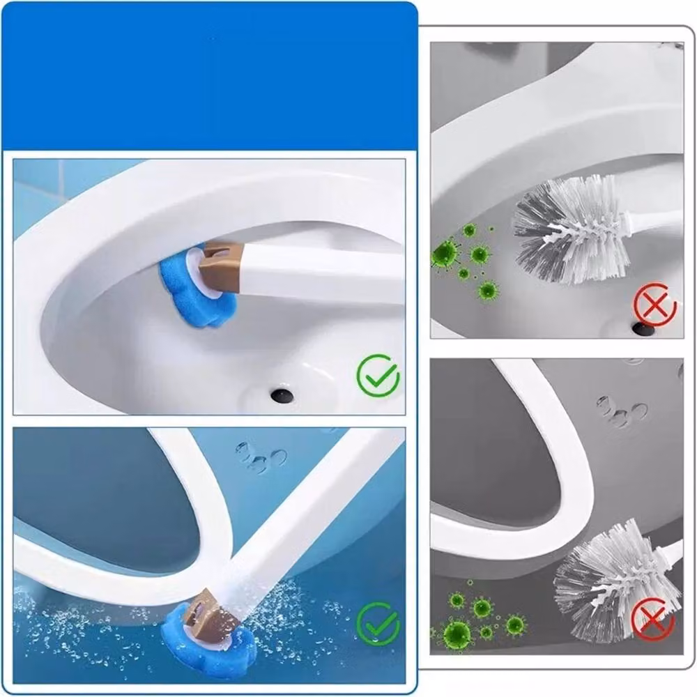 Nordara Disposable Toilet Brush with Refills in White – 2