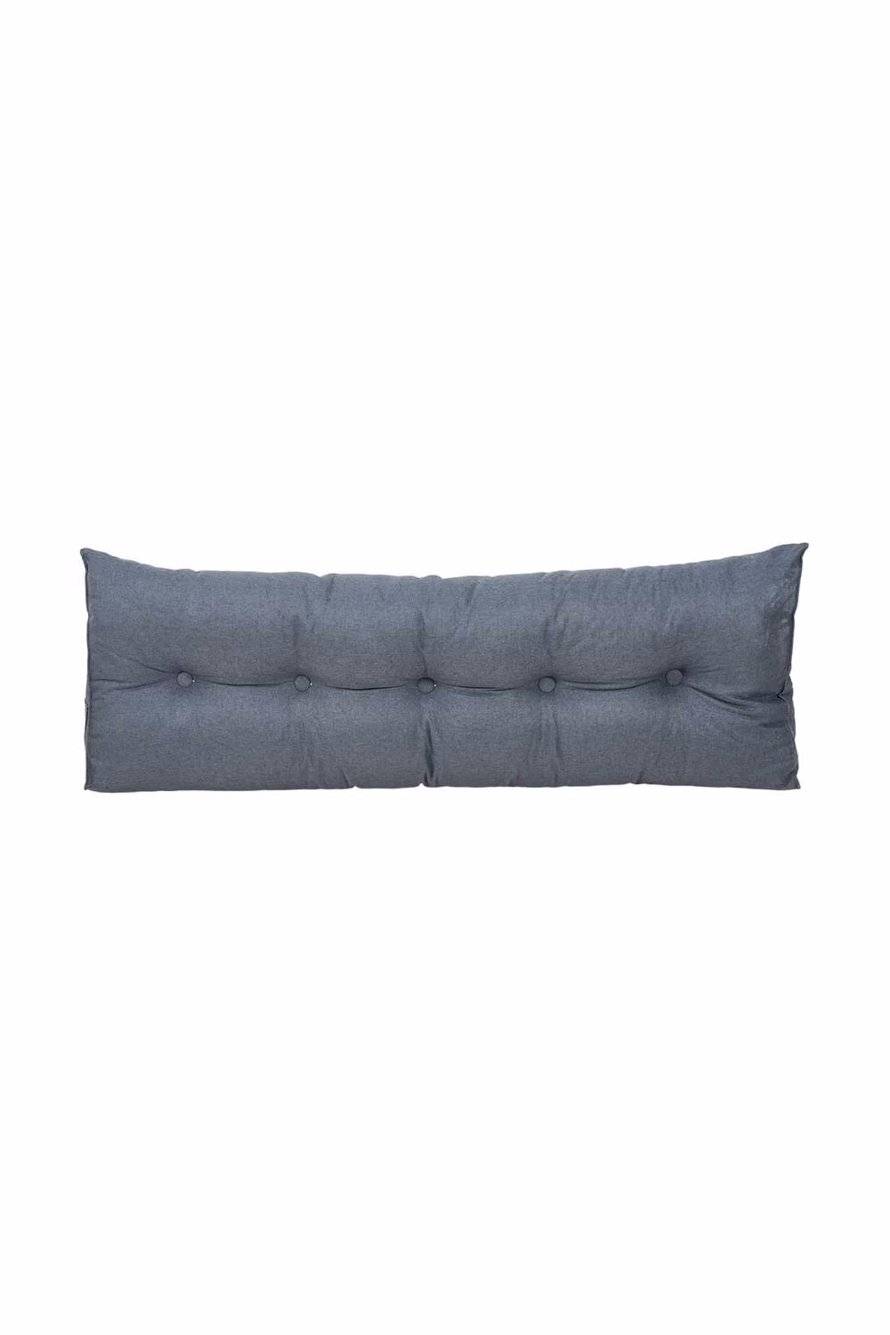 Living and Home Multifunctional Wedge Headboard Pillow with Side Pocket in Dark Grey, Medium – 6