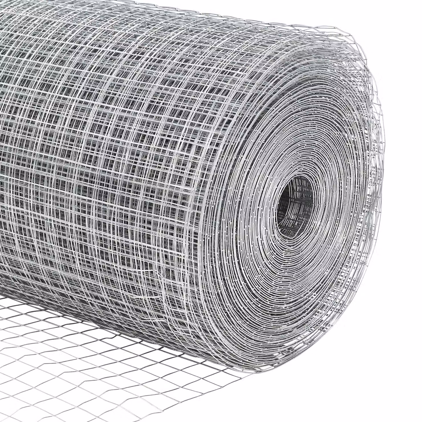 Berkfield Home Galvanised Steel Welded Wire Fence in Silver – 3