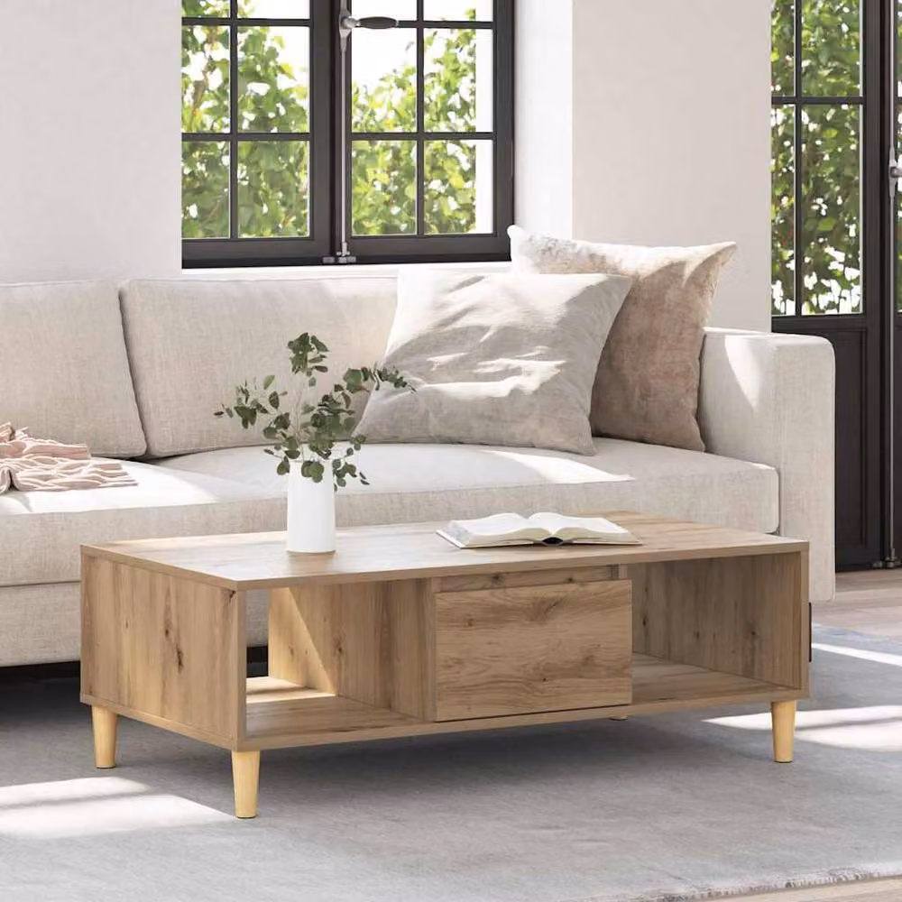 Berkfield Home Artisan Oak Storage Unit with Door in Brown – 4