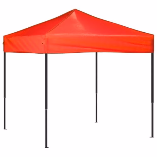 vidaXL Hip Folding Party Tent, Red, W: 200 cm x D: 200 cm – 1