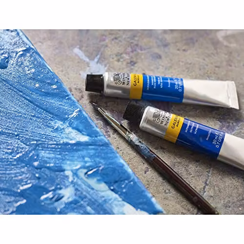 Winsor & Newton Galeria Acrylic Paint, Powder Blue, 60ml – 3