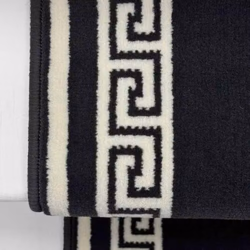 runrug Soft and Comfortable Stair Runner in Dark Grey, W: 70 cm, L: 630 cm – 4