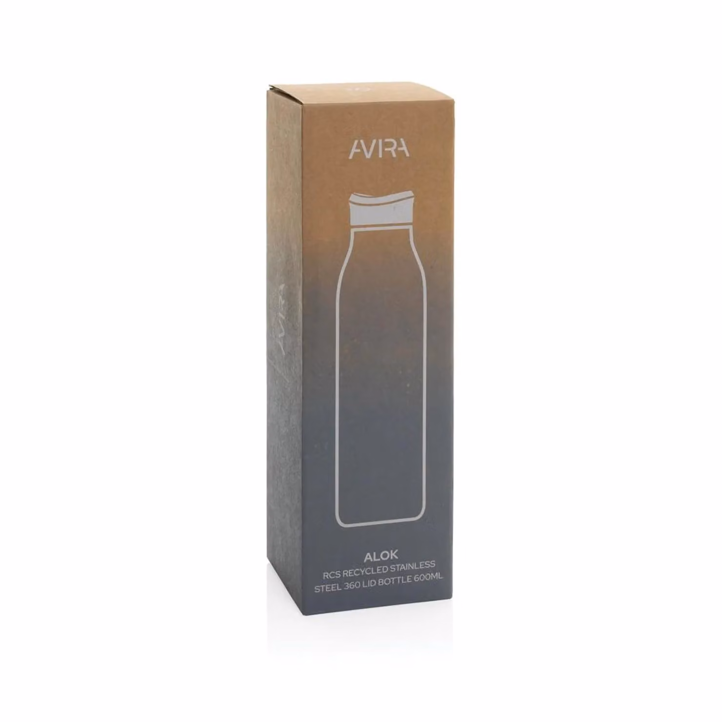 Avira Alok Vacuum Insulated Stainless Steel Water Bottle, Black, 600ml – 3