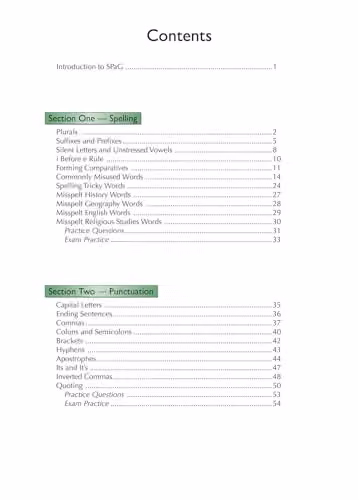 CGP GCSE Spelling, Punctuation and Grammar Complete Study and Practice with Online Edition for 2027 and 2028 exams – 2