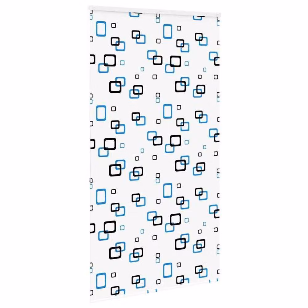 Berkfield Home Multicolour Shower Roller Blind with Cassette W: 120 cm, H: 240 cm