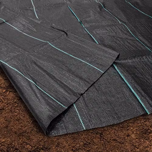 GardenKraft Heavy Duty Weed Control Fabric, Multi-Purpose Garden Landscaping Membrane, W: 2 m, L: 10 m – 5