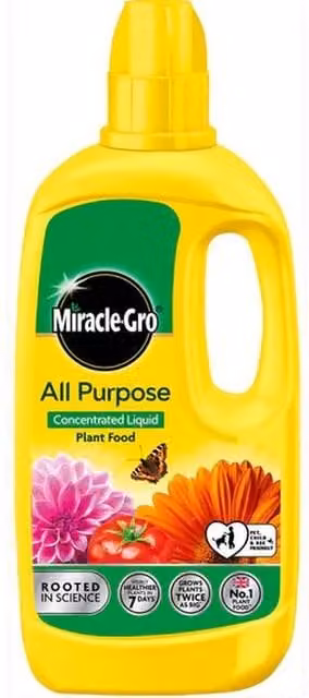 Miracle Gro All Purpose Concentrated Liquid Plant Food, Mixed Variety