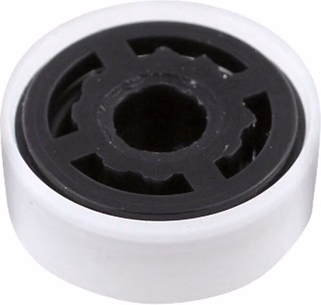 Balterley White Plastic Basin Tap Aerator Pair with Flow Regulator, 15mm x 5mm