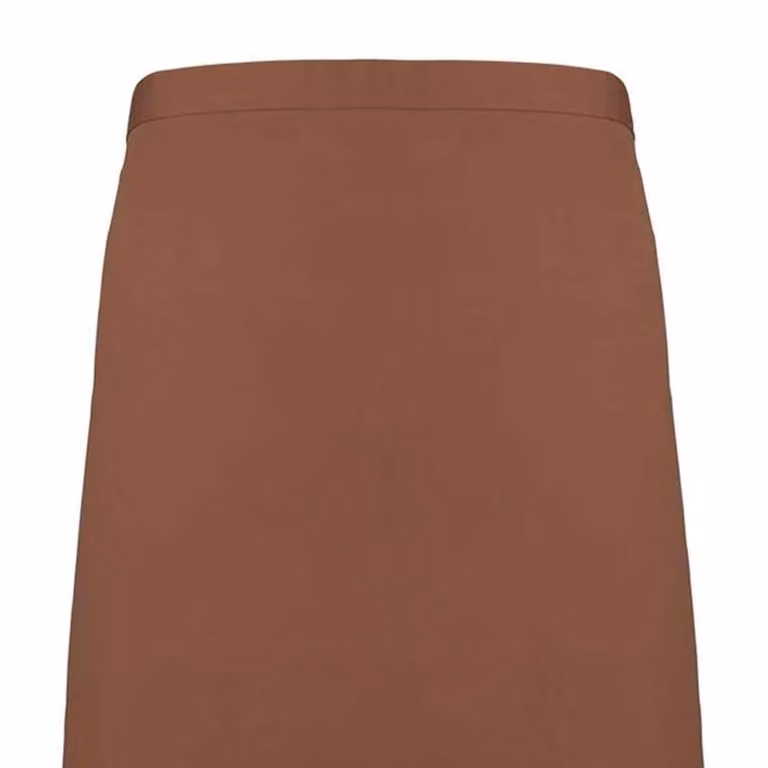 Premier Colours Mid Length Apron in Brown