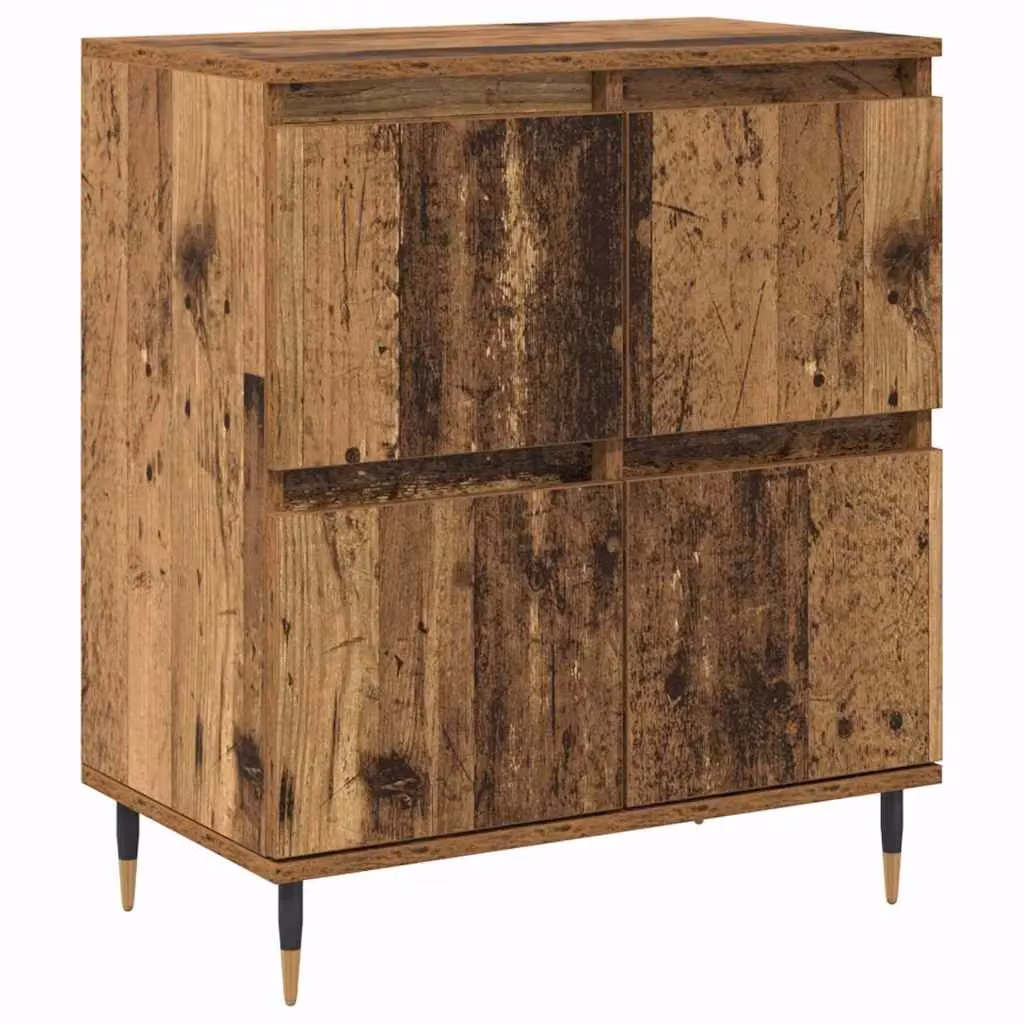 Berkfield Home Modern Sideboard with Storage Door in Brown, W: 60 cm, D: 35 cm, H: 70 cm – 2