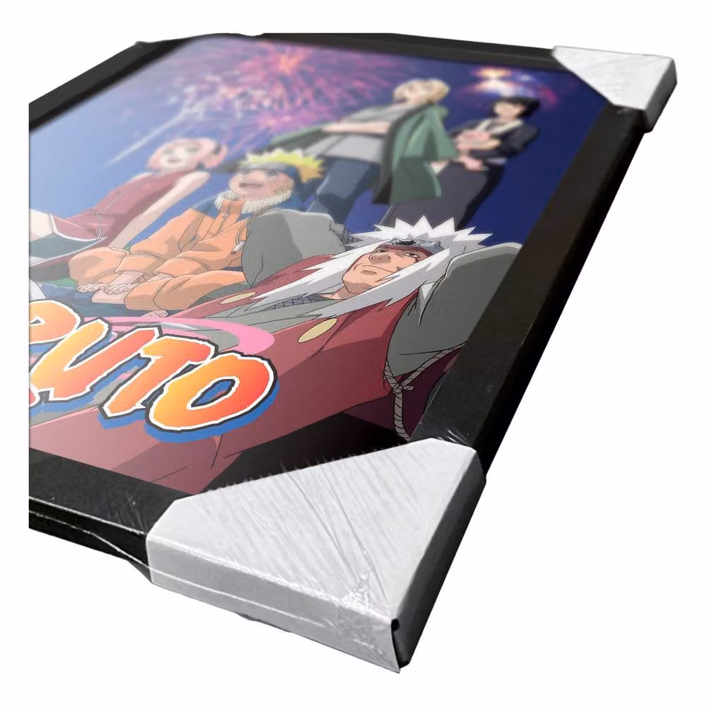 Naruto Fireworks Framed Paper Wall Poster in Multicolour – 2