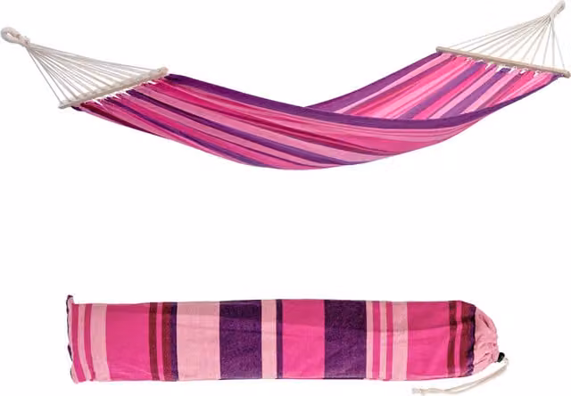 Amazonas Candy Striped Fabric Spreader Bar in Pink