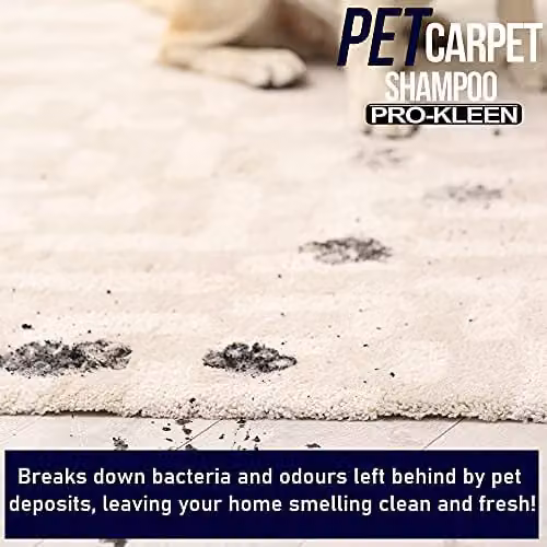 Pro-Kleen Pet Carpet and Upholstery Extraction Shampoo Solution with Reactivating Odour Treatment, Pink, 5 l – 4