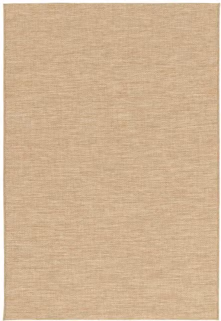 sweeek Natural Jute-Effect Indoor and Outdoor Rug, Beige, W: 120 cm, D: 170 cm