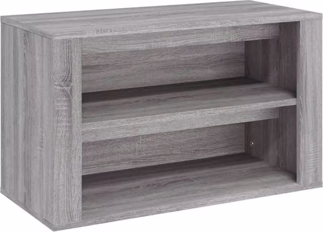 Berkfield Home Grey Sonoma Shoe Rack, W/D/H: 75 x 35 x 45 cm