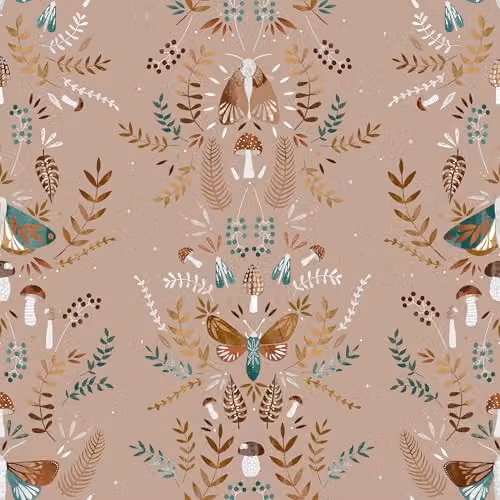 Riva Home Furn Luna Wood Reversible Floral Duvet Cover Set in Green and Pink, W/H: 137 x 200 cm – 5