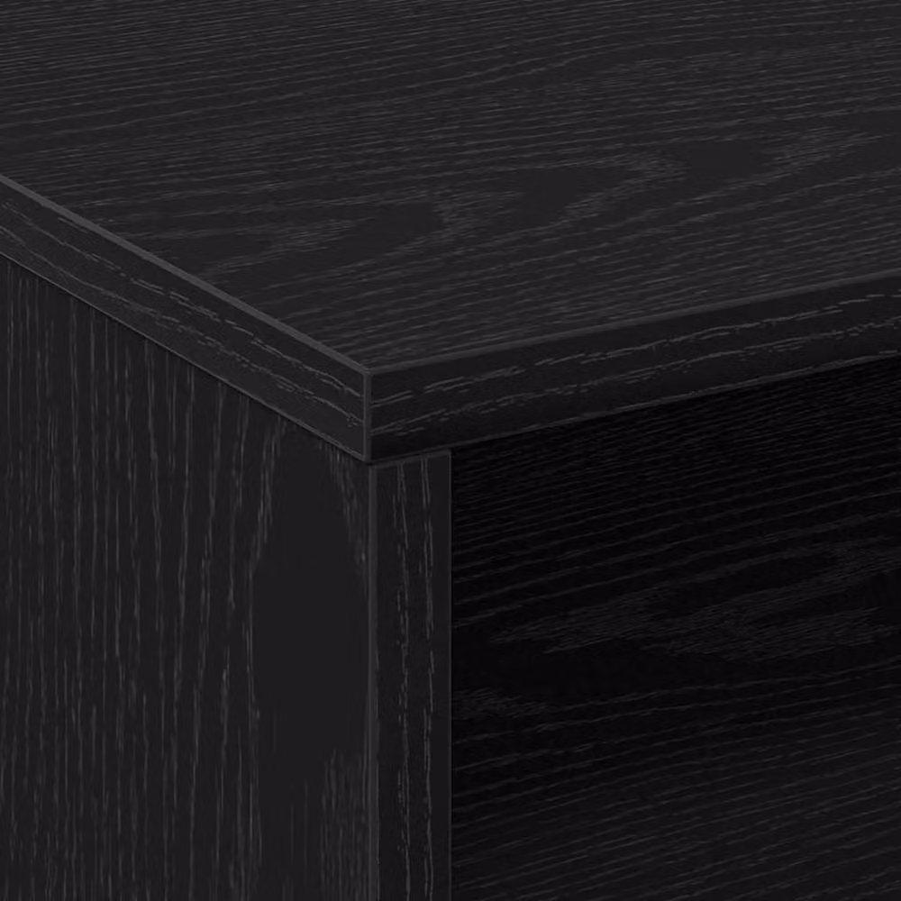 Berkfield Home Rolling Cabinet in Black Oak, W: 55 cm, D: 40 cm, H: 91 cm – 6
