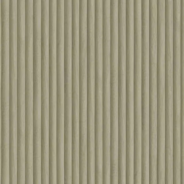 Holden Décor Bevel Wood Slats Geometric Wallpaper in Green – 1