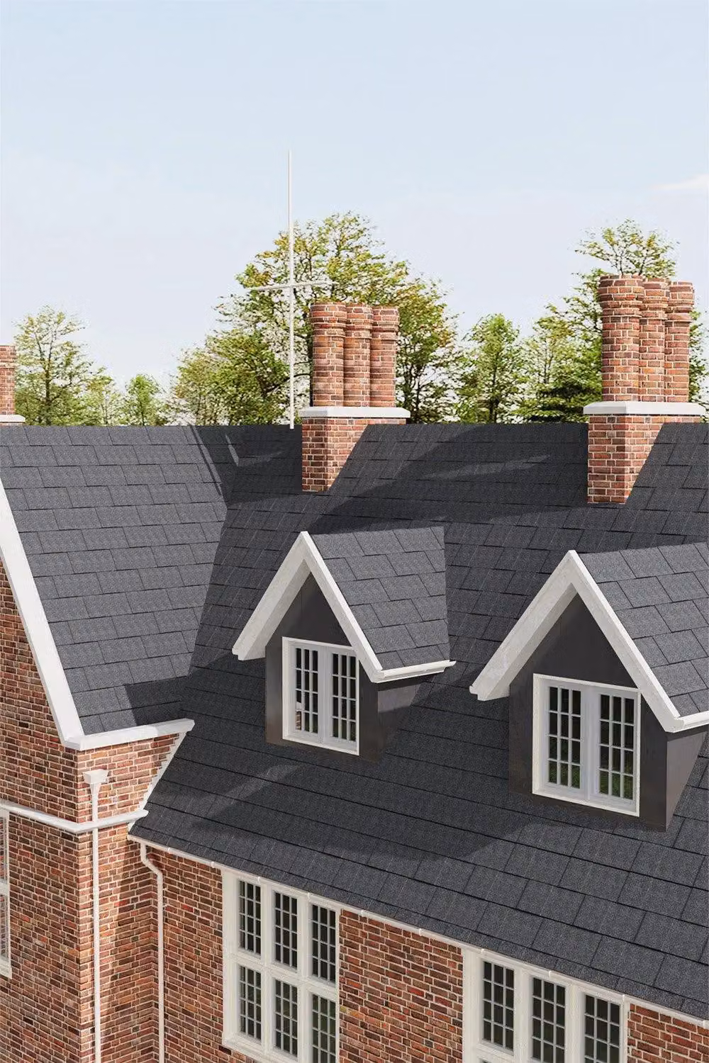 H&O Direct 14-Piece Laminated Asphalt Shingle Roofing, Black – 3