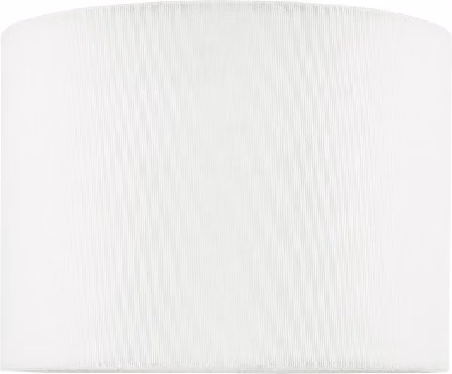 Dar BOR0802 White Fabric Cylinder Stool