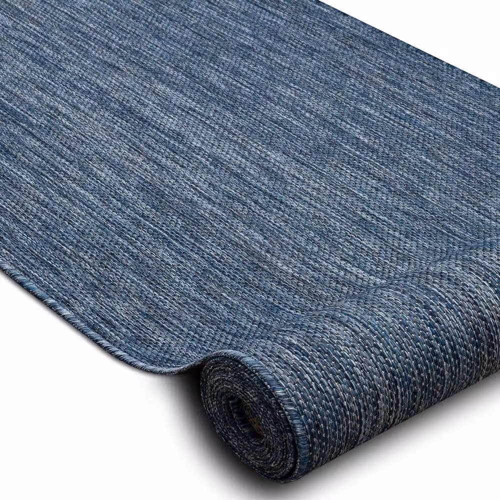 RugsX Sisal Sion Blue Runner, W/D/H: 80 x 320 cm – 2