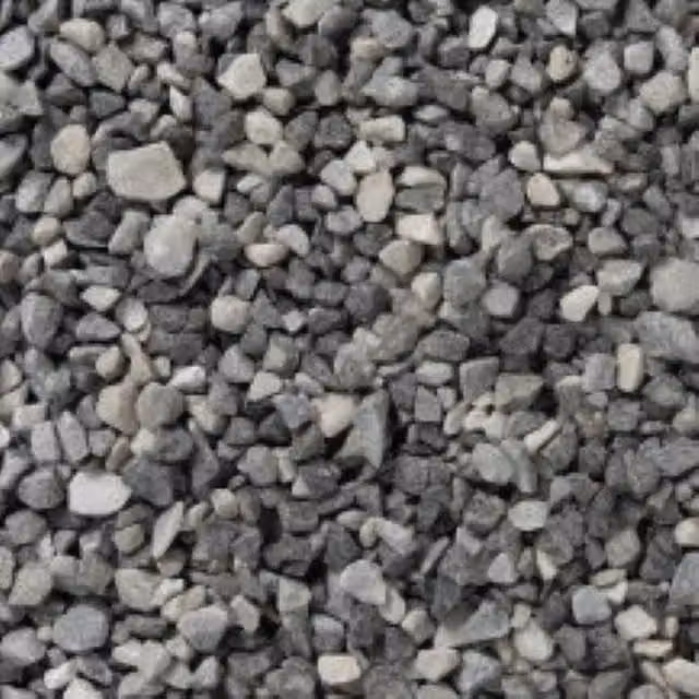 Bowland Stone Black Ice Decorative Gravel Bulk Bag 750kg in Black, Grey and White