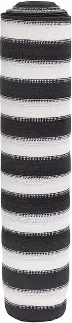 Berkfield Home Opaque HDPE Privacy Net in Anthracite, White and Black, W: 1.5 m, L: 25 m – 1