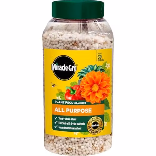 Miracle-Gro Continuous Release All Purpose Plant Food for Indoor and Ornamental Plants, 900 g