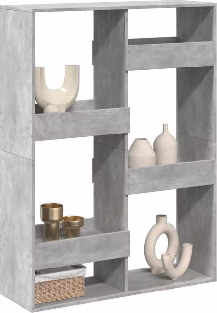 Berkfield Home Grey Room Divider, W/D/H: 100 x 33 x 135 cm