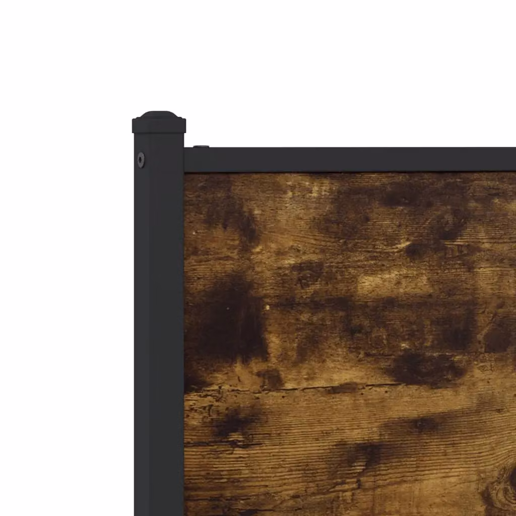 Berkfield Home Smoked Oak Headboard in Brown, Width: 90 cm – 3