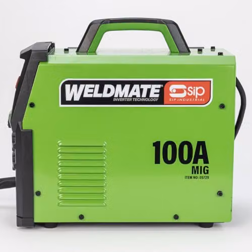 SIP Weldmate 100A MIG Gasless Flux Core Inverter Welding Machine, Green – 2