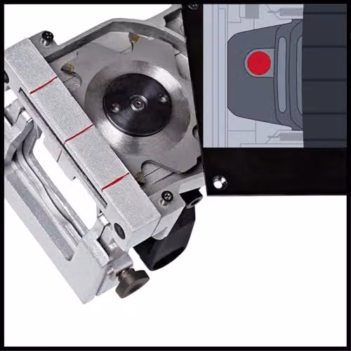 Einhell 860W Red Biscuit Jointer with 100 mm Plate – 3