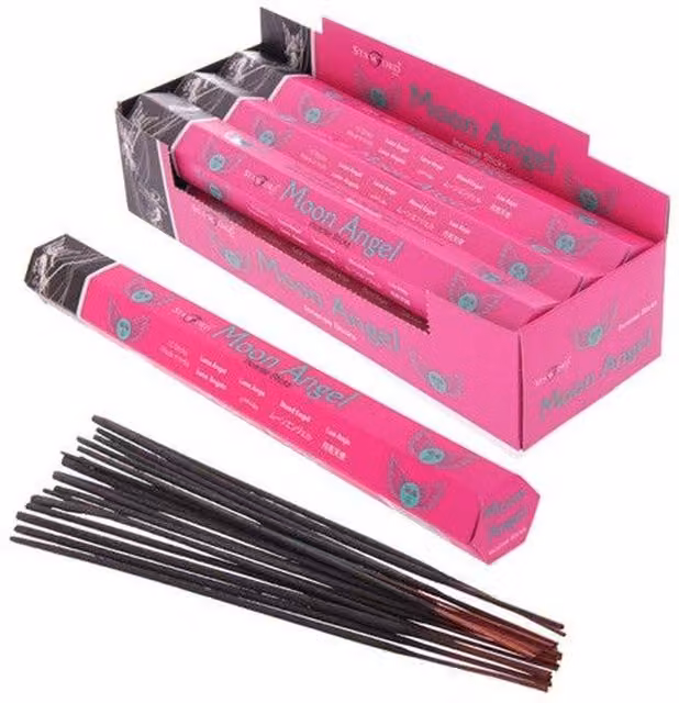 Stamford Angel Moon Incense Sticks for Relaxation, Pink