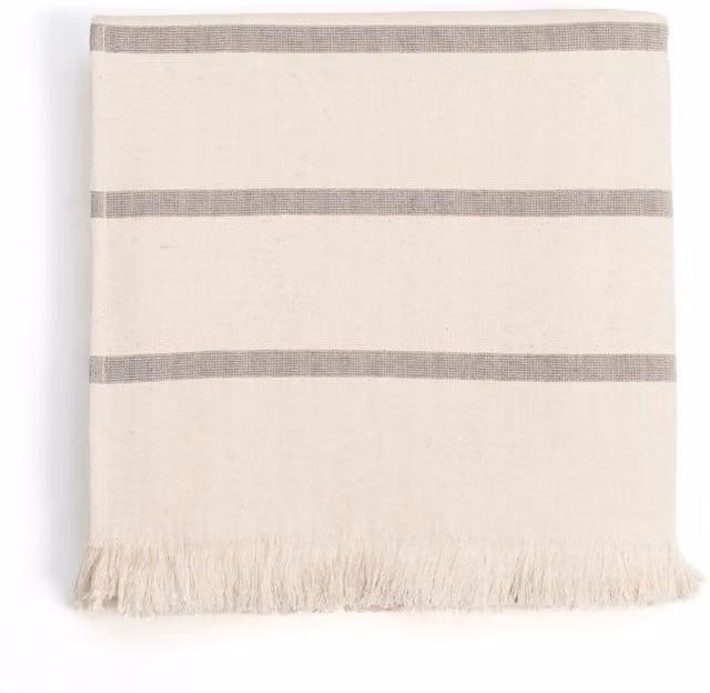 Torres Novas Grey Boa-Nova Striped Maritime Terry Towel