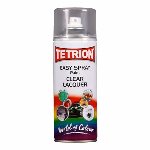 Carplan Easy Spray Clear Lacquer, Gloss Transparent, 400ml – 1