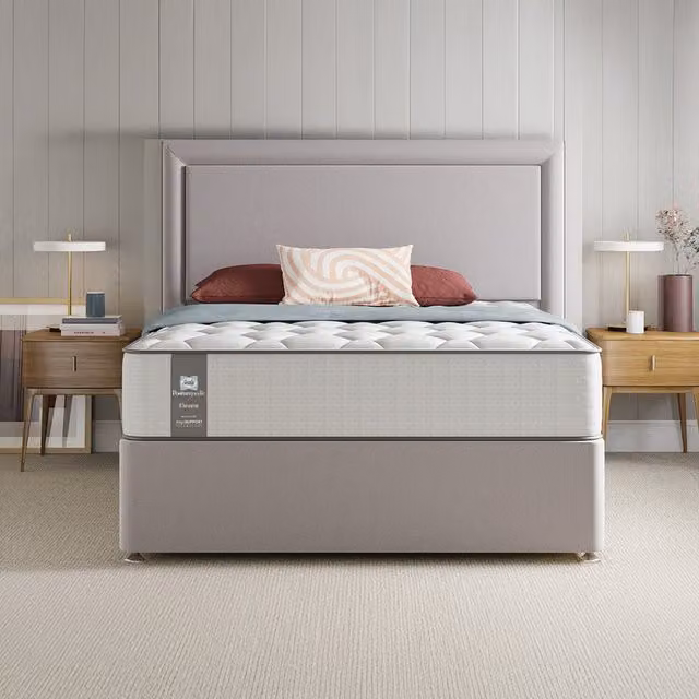 Sealy Posturepedic Elevate Blackwood Mattress in Grey, Double (W: 135 cm x D: 190 cm)