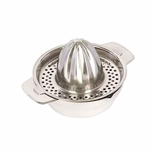 MasterClass Stainless Steel Citrus Fruit Squeezer in Silver