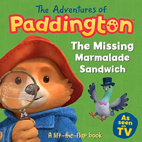 The Missing Marmalade Sandwich: A Paddington Bear Search and Find Lift-the-Flap Board Book by HarperCollins Childrens Books, Multicolour
