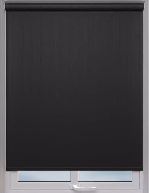 Terrys Lario Made to Measure Blackout Roller Blind in Black
